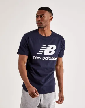 New Balance Essentials Stacked Logo Tee