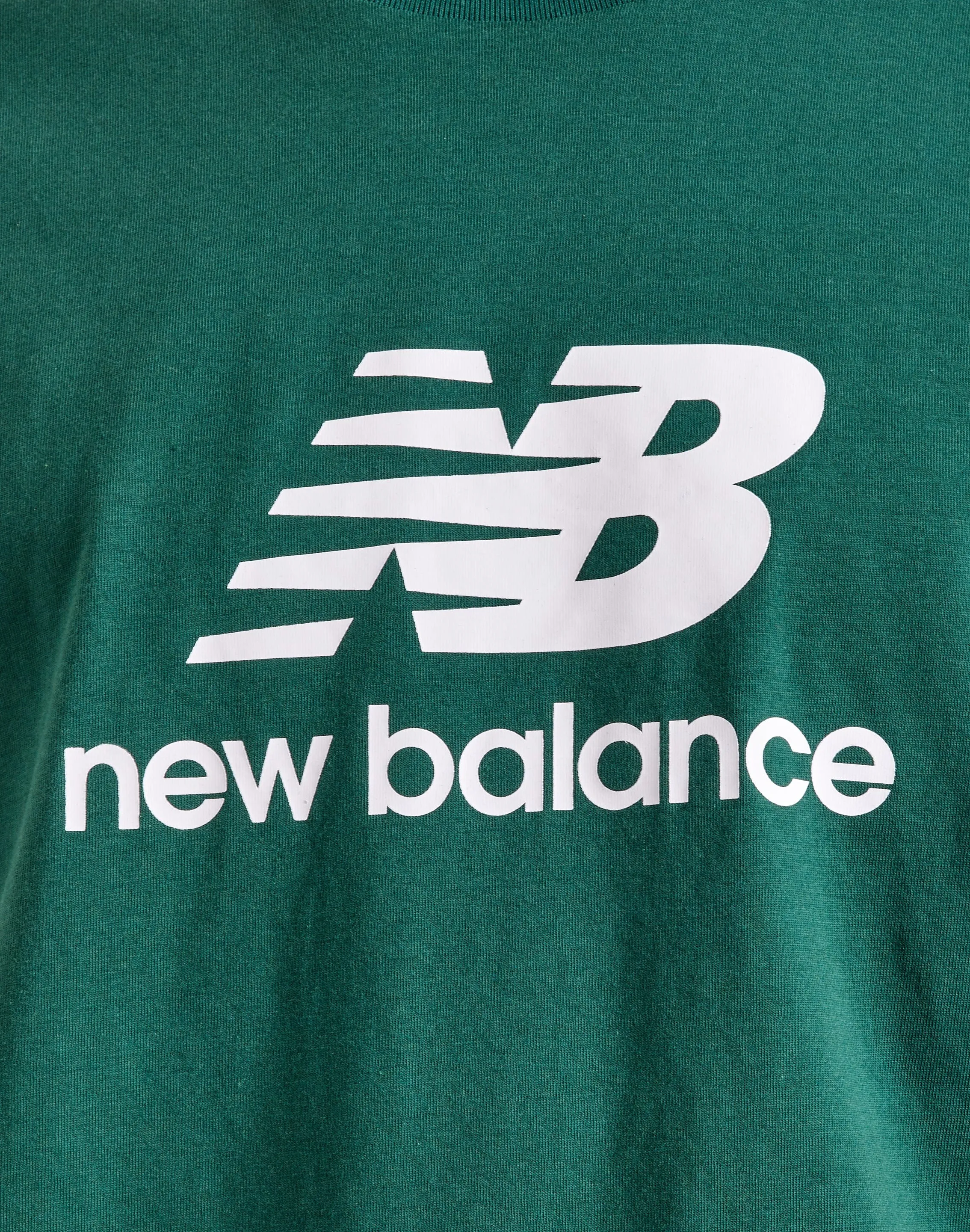 New Balance Essentials Stacked Logo Tee
