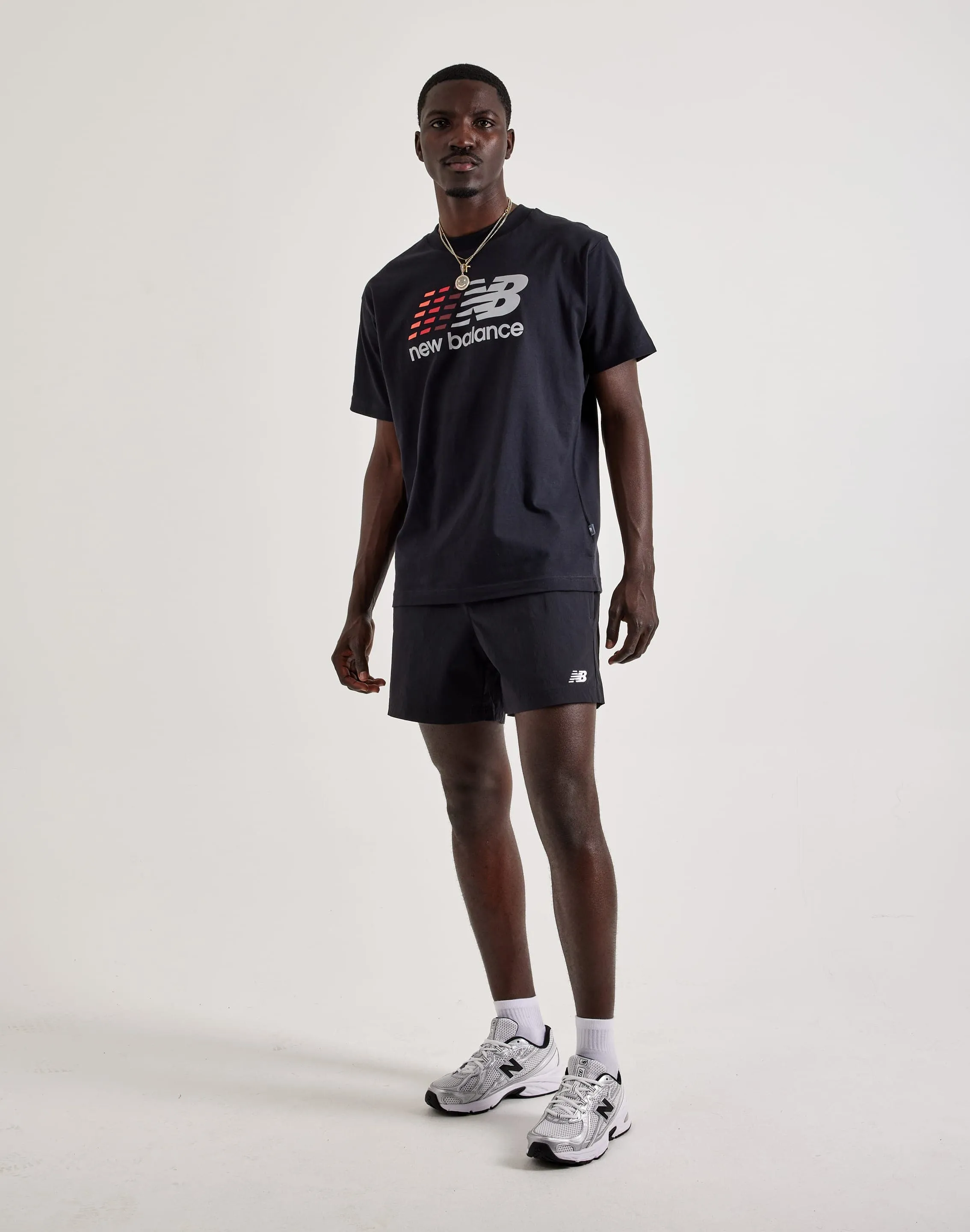 New Balance Linear Logo Tee