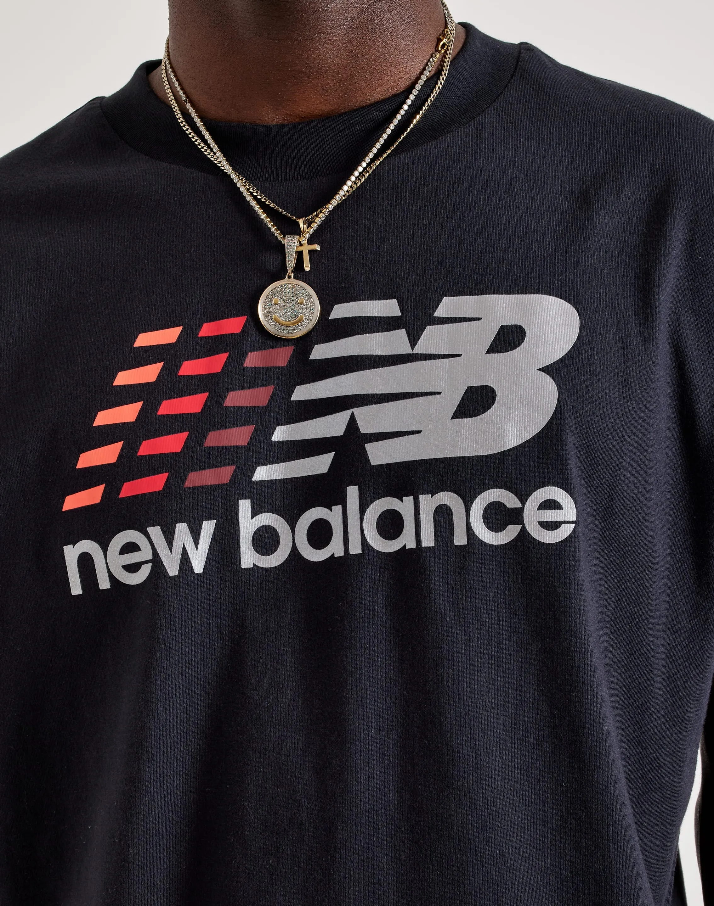New Balance Linear Logo Tee