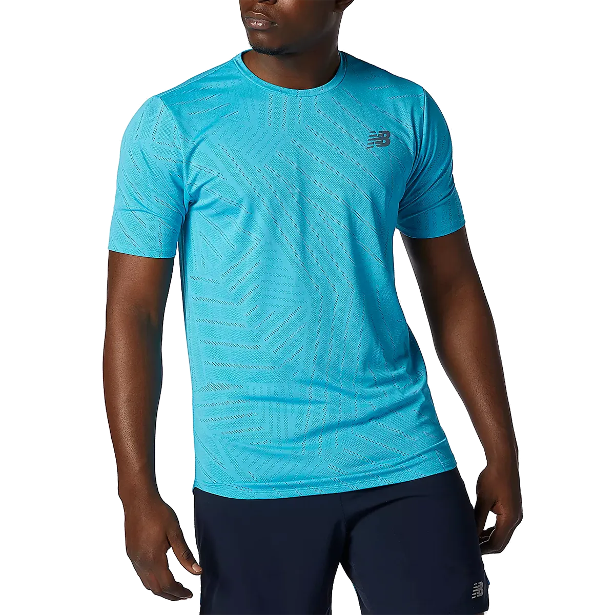 New Balance Men's Q Speed Fuel Short Sleeve