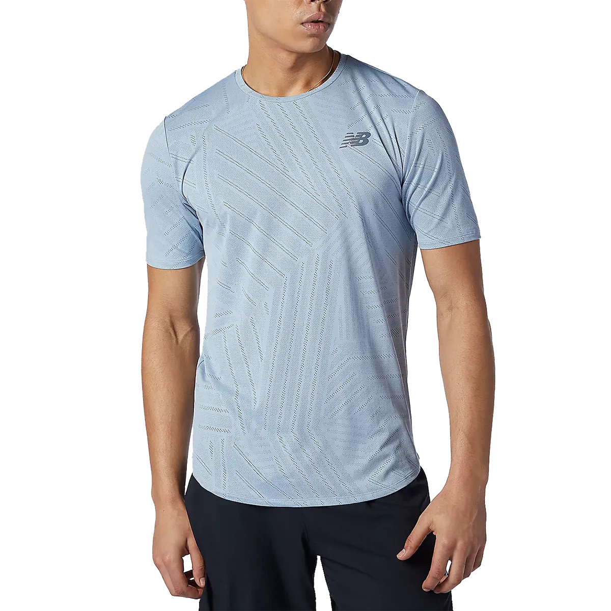 New Balance Men's Q Speed Fuel Short Sleeve