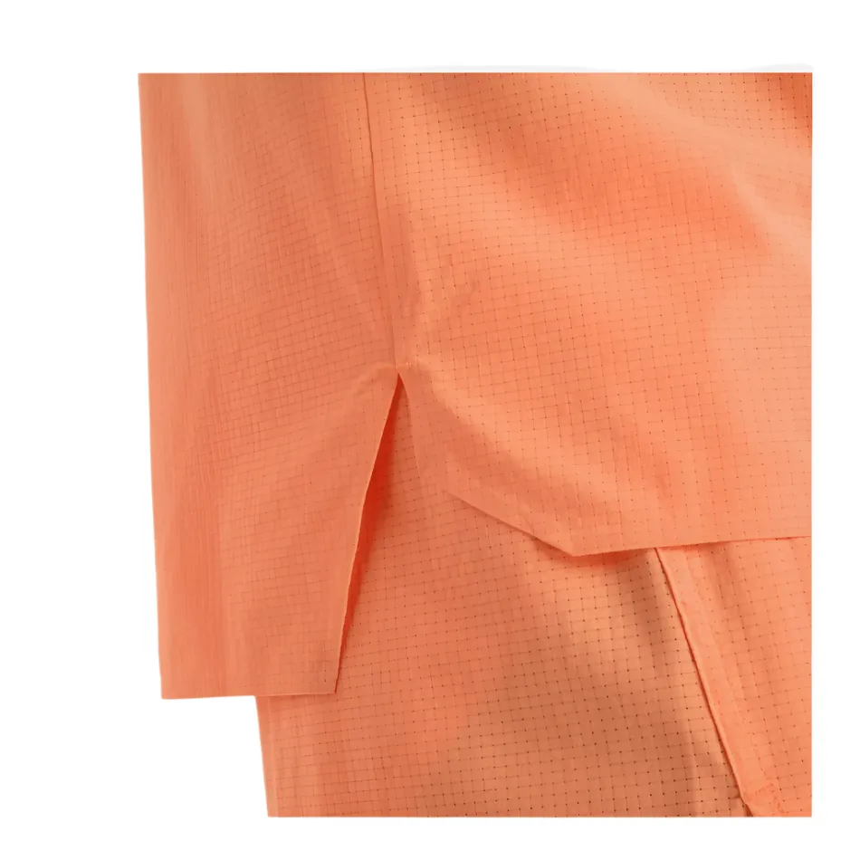 New Balance Men's Race Day Ultralight Short Sleeved T-Shirt in Hot Mango SS25