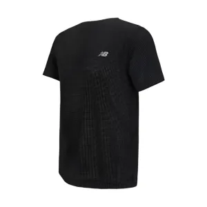 New Balance Men's Race Day Ultralight T-Shirt in Black SS25