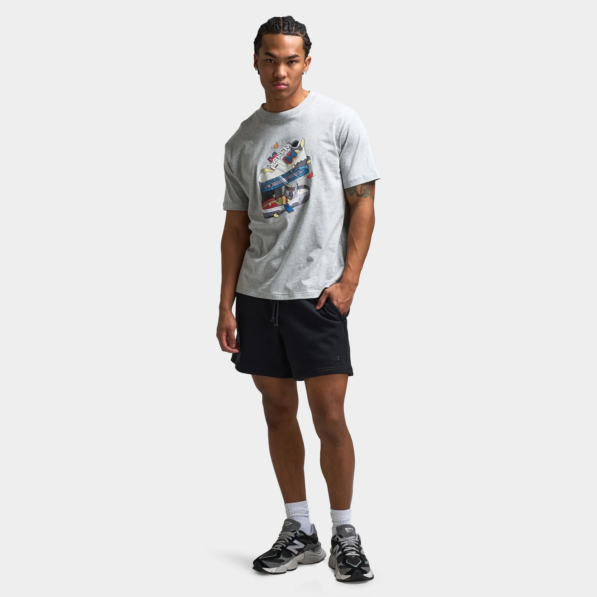 New Balance New Balance Athletics French Terry 5" Shorts / Black