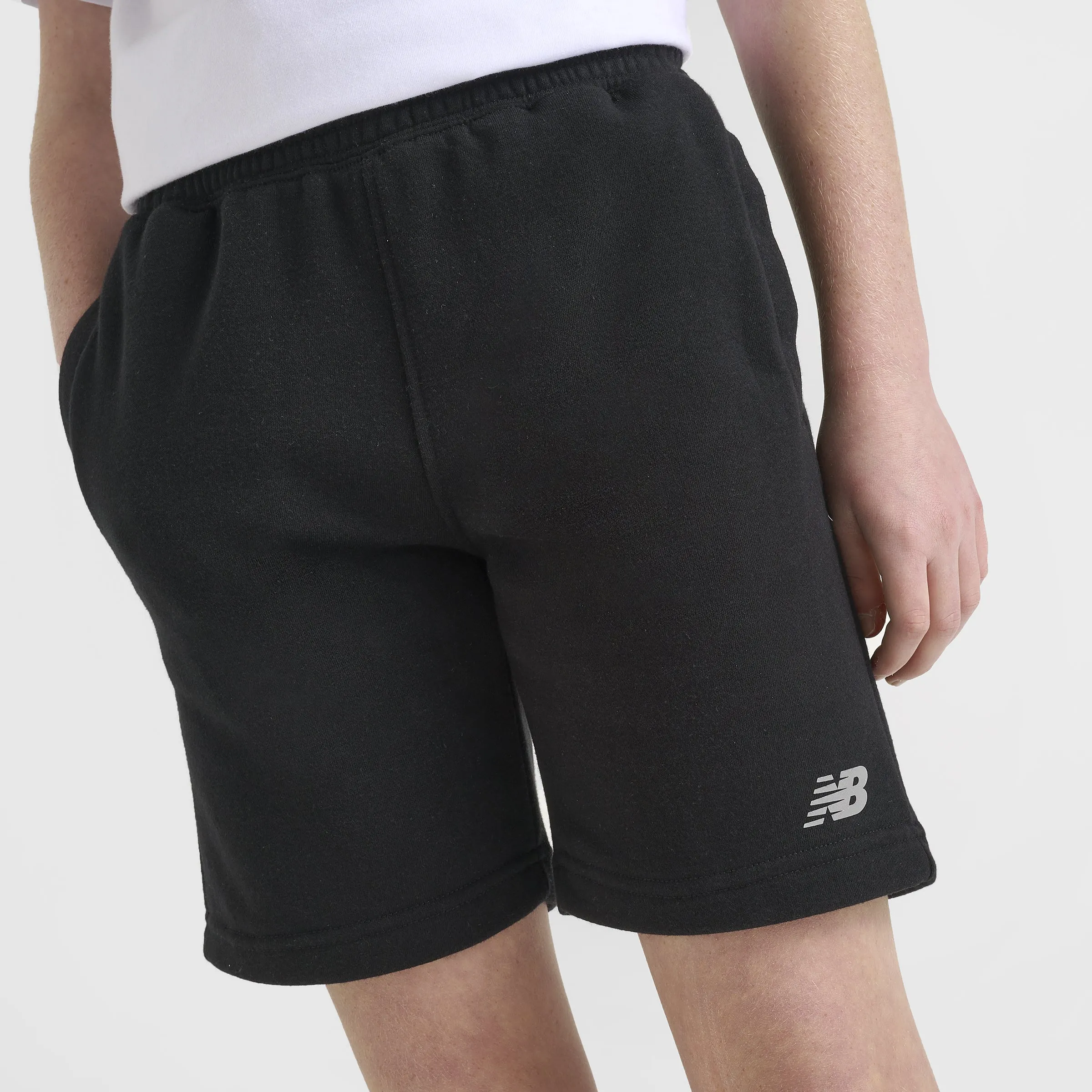 New Balance New Balance Junior Boys' Small Logo Shorts / Black