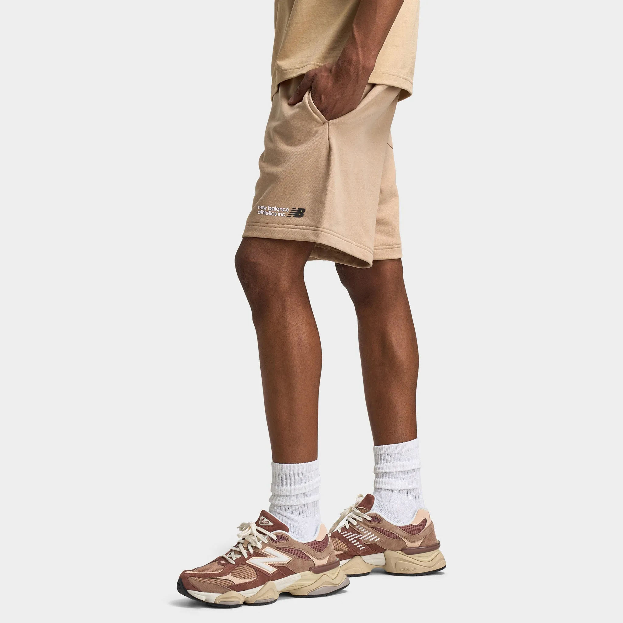 New Balance New Balance Tone Fleece Shorts / Incense