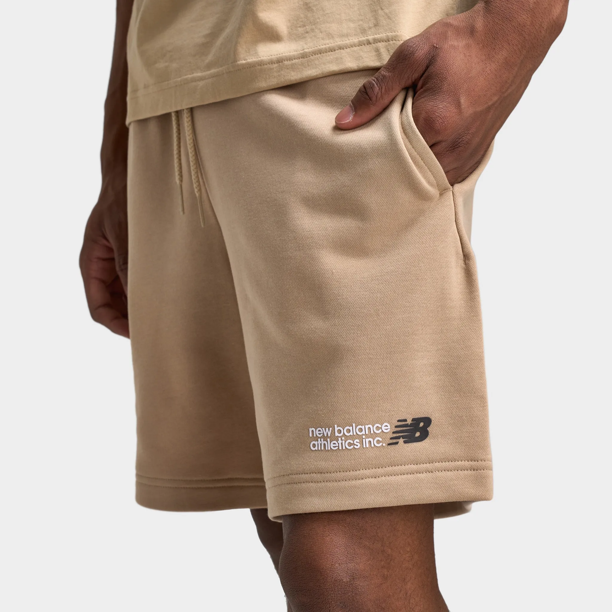 New Balance New Balance Tone Fleece Shorts / Incense
