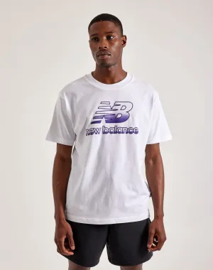 New Balance Stacked Logo Tee