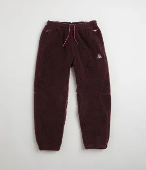 Nike ACG Canwell Glacier Pants - Burgundy Crush / Beyond Pink / Summit White Nike ACG Outdoor Clothing