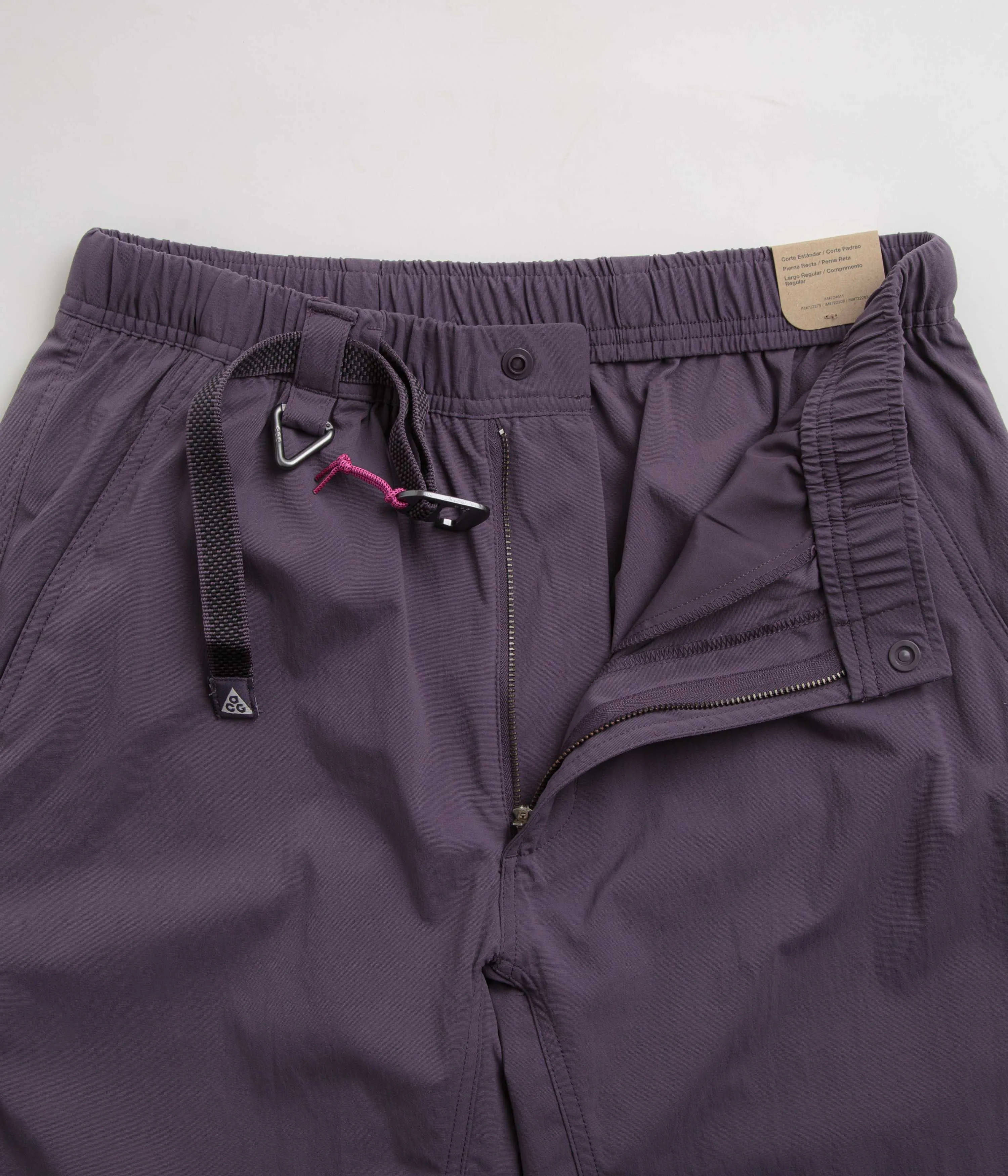 Nike ACG Hiking Pants - Dark Raisin / Black / Summit White Nike ACG Outdoor Clothing