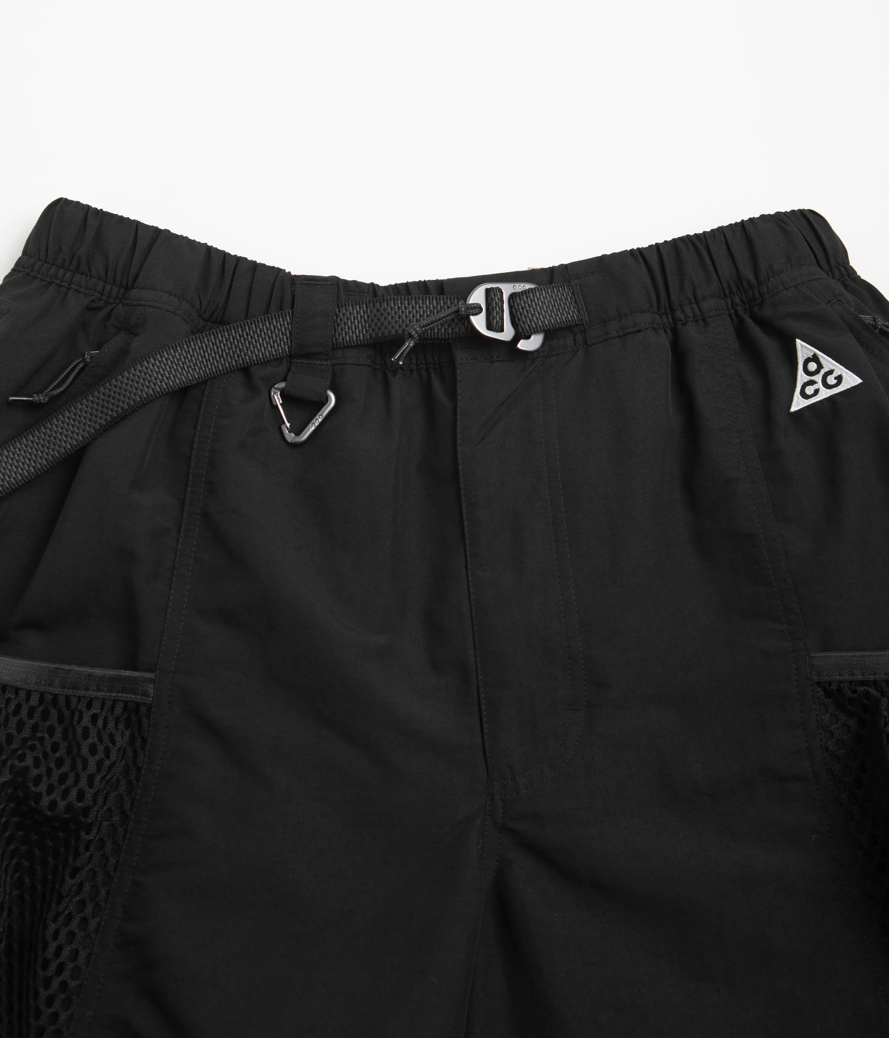 Nike ACG Snowgrass Cargo Shorts - Black / Anthracite / Summit White Nike ACG Outdoor Clothing