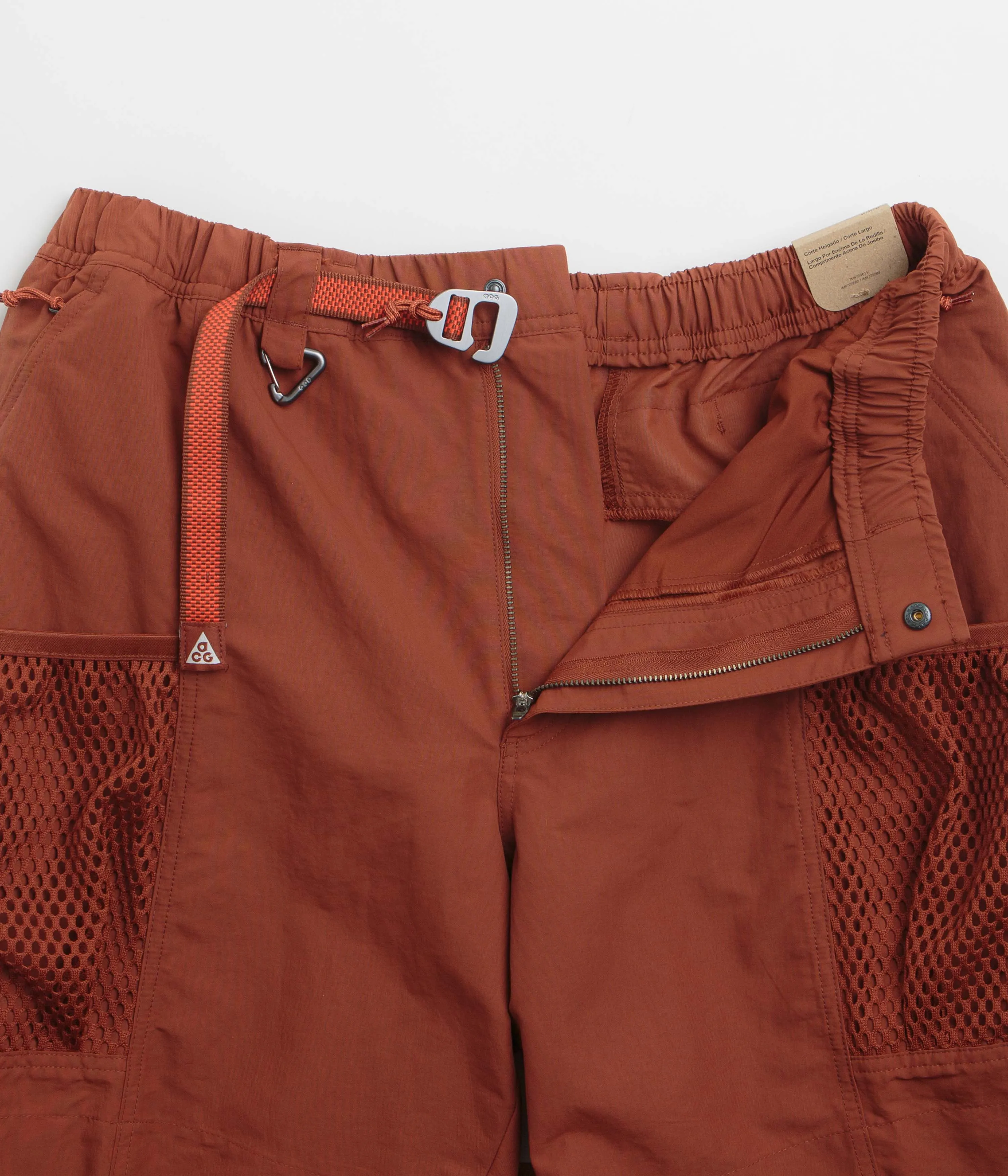 Nike ACG Snowgrass Cargo Shorts - Cinnamon / Picante Red / Summit White Nike ACG Outdoor Clothing
