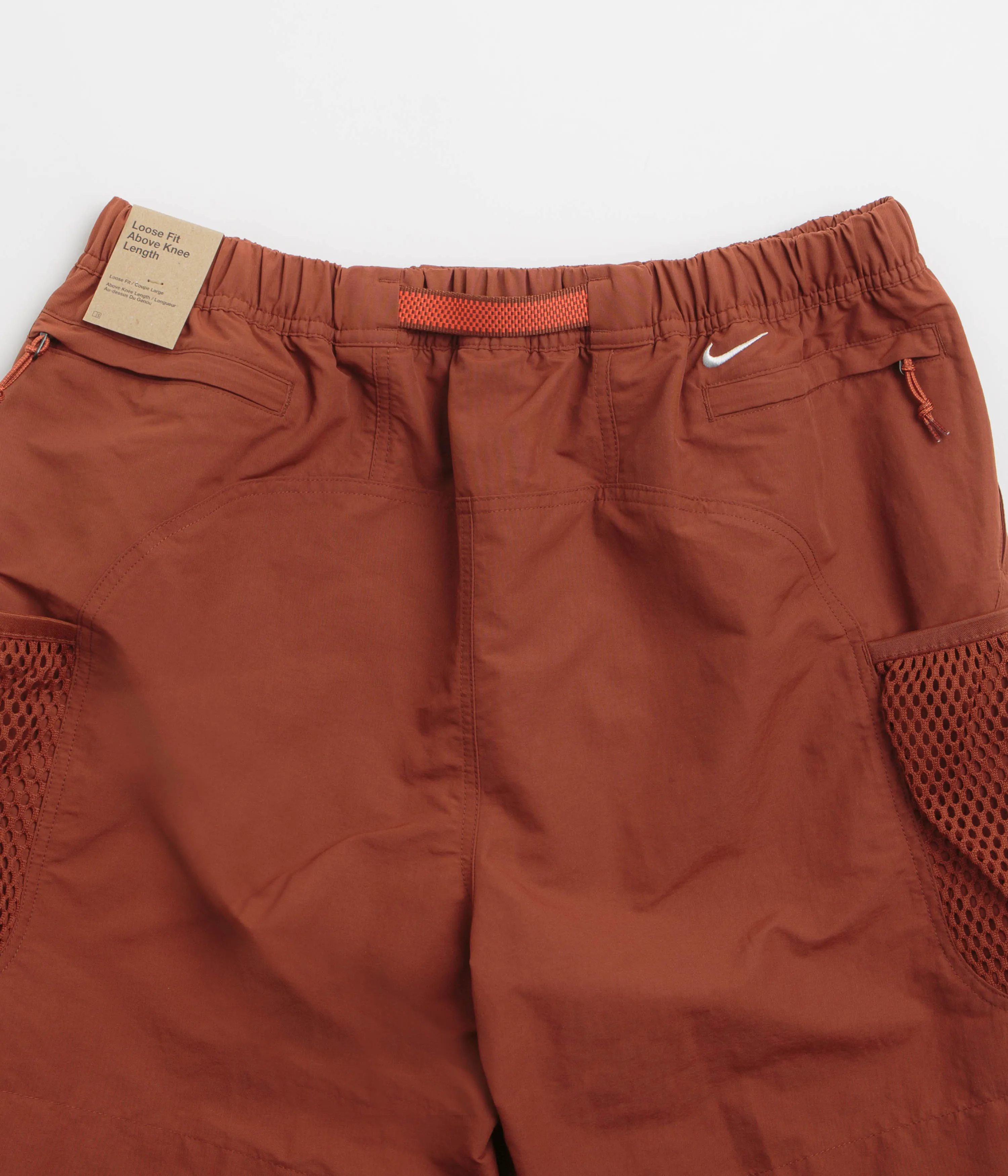 Nike ACG Snowgrass Cargo Shorts - Cinnamon / Picante Red / Summit White Nike ACG Outdoor Clothing