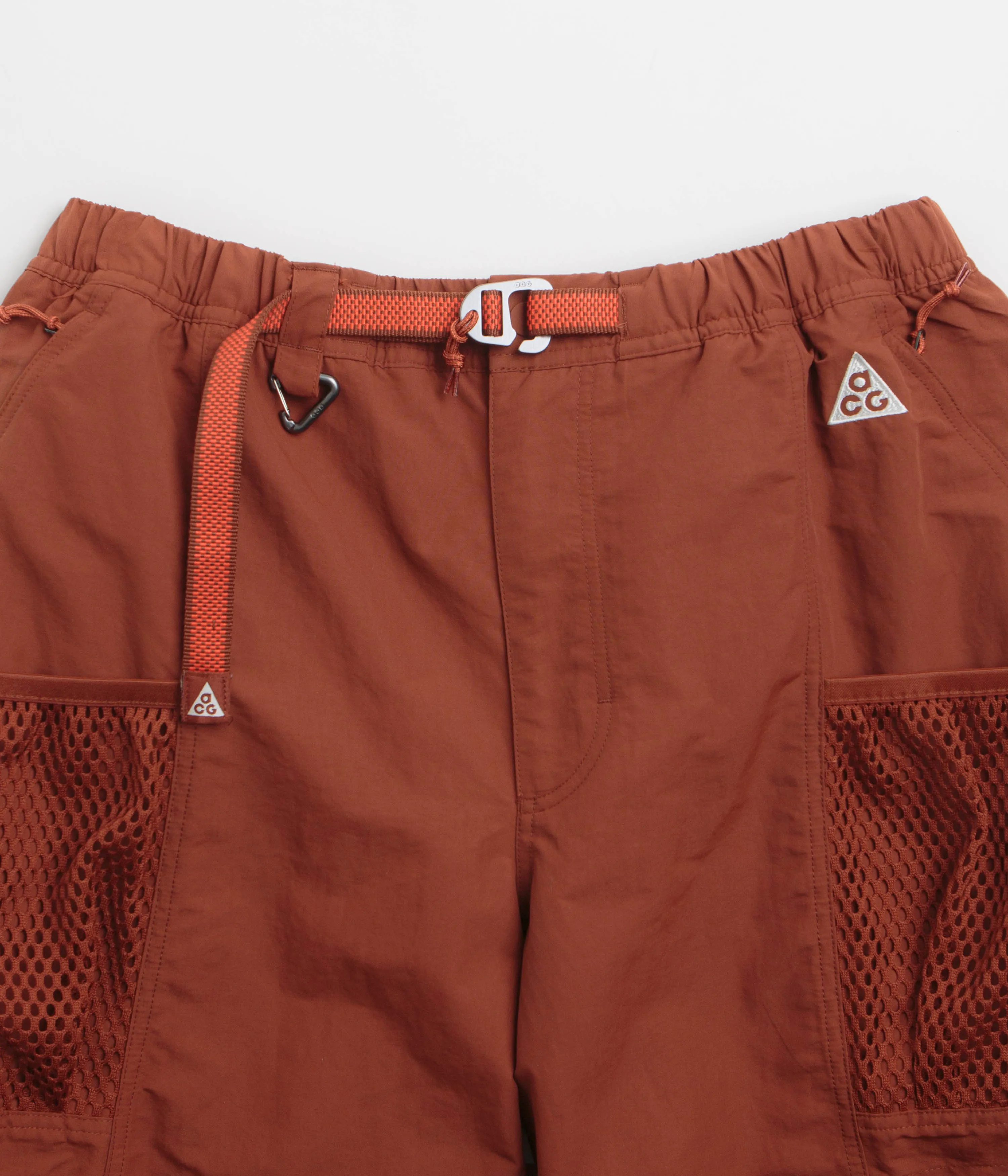 Nike ACG Snowgrass Cargo Shorts - Cinnamon / Picante Red / Summit White Nike ACG Outdoor Clothing