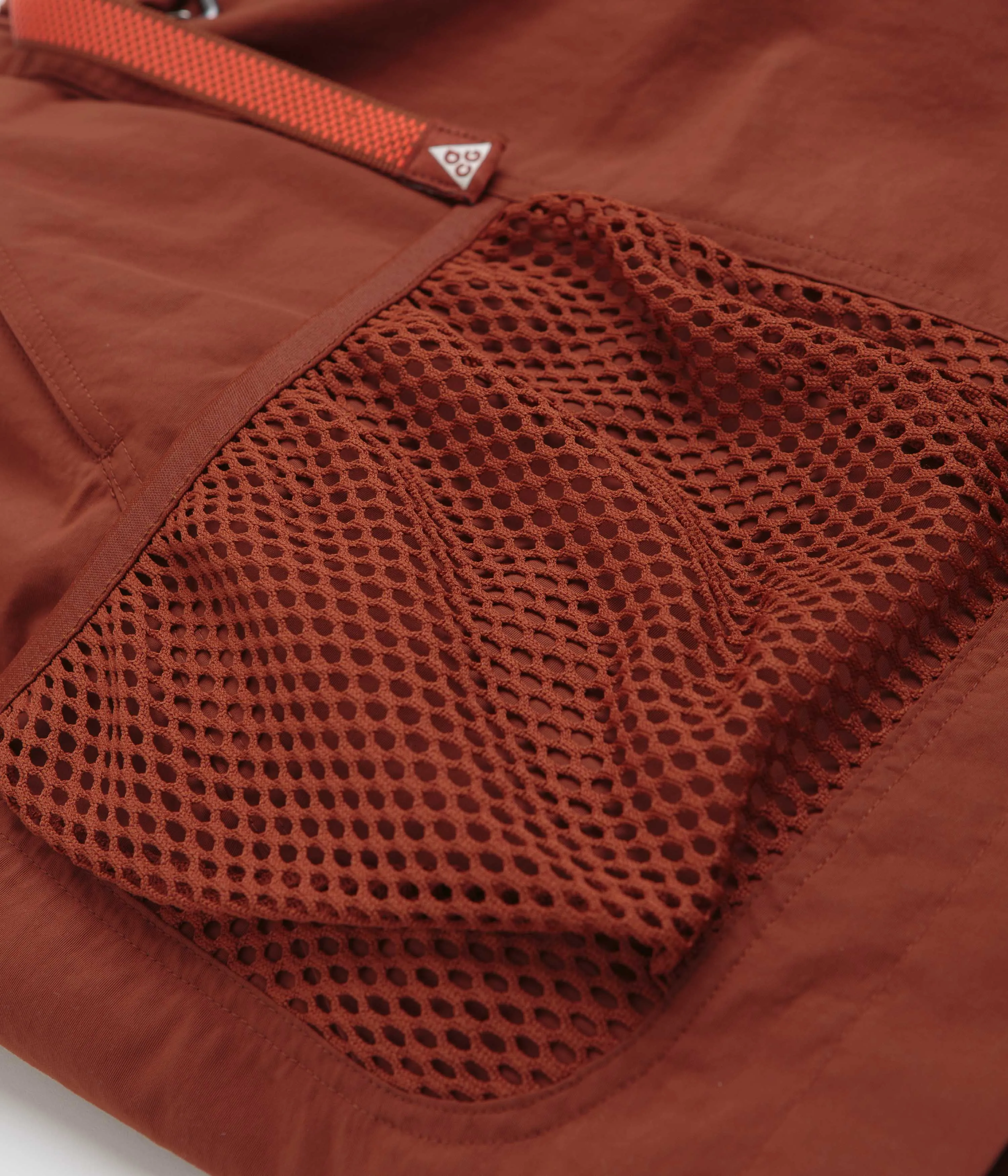 Nike ACG Snowgrass Cargo Shorts - Cinnamon / Picante Red / Summit White Nike ACG Outdoor Clothing