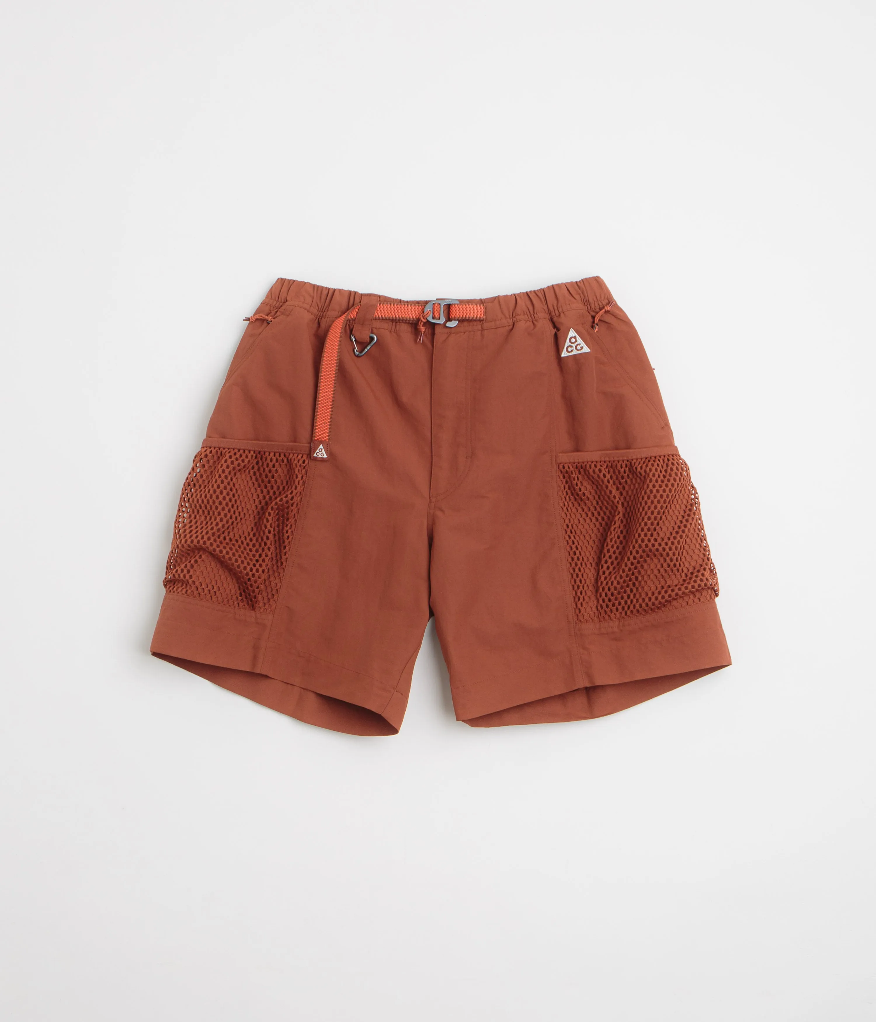 Nike ACG Snowgrass Cargo Shorts - Cinnamon / Picante Red / Summit White Nike ACG Outdoor Clothing