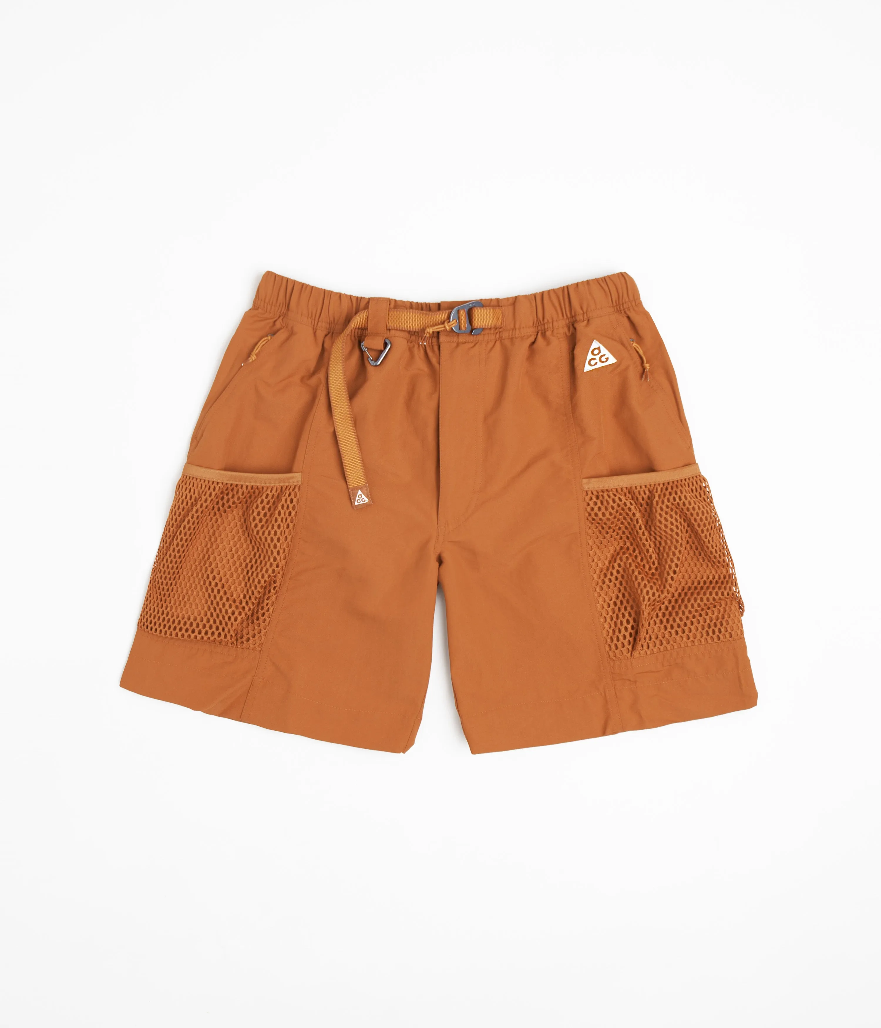 Nike ACG Snowgrass Cargo Shorts - Dark Russet / Monarch / Summit White Nike ACG Outdoor Clothing