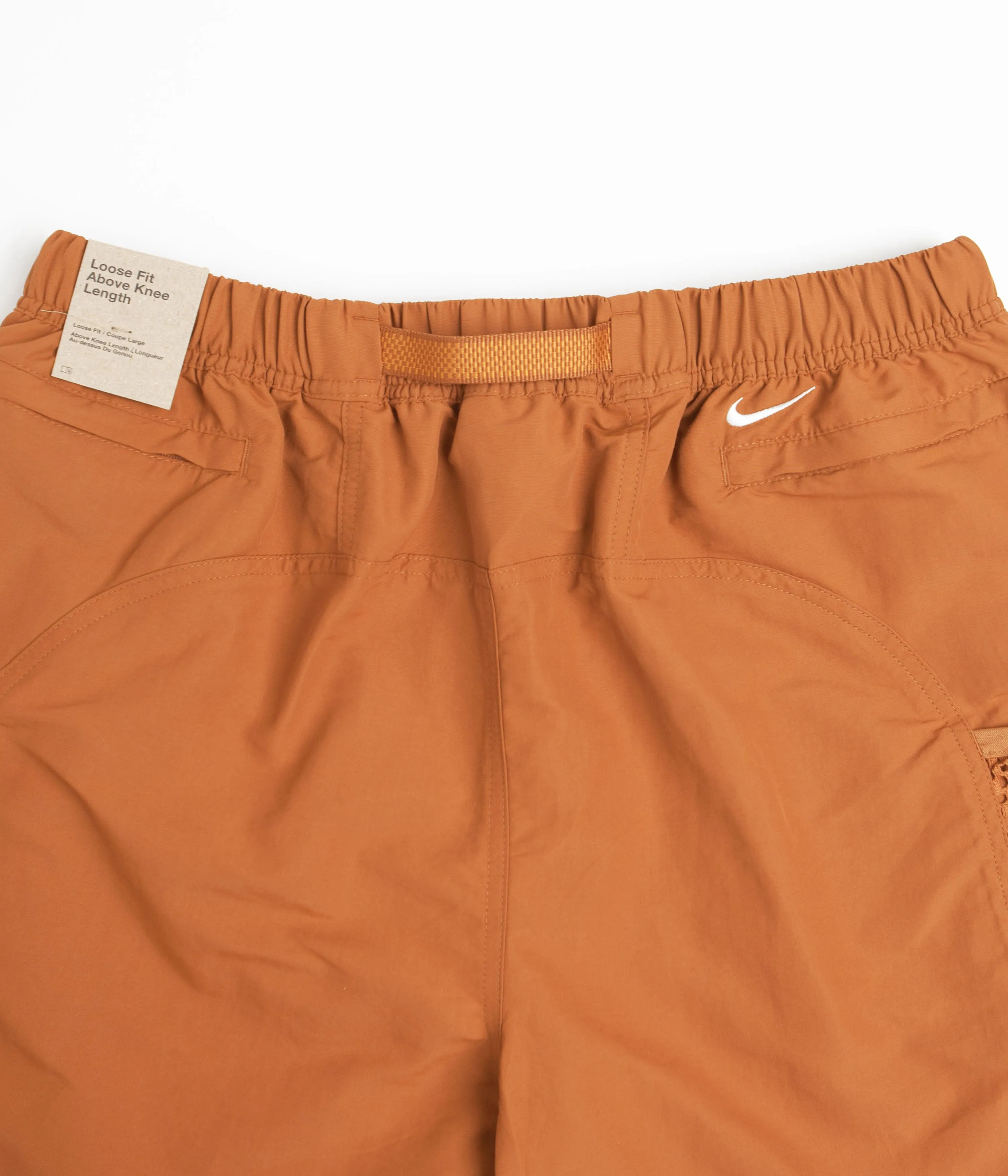 Nike ACG Snowgrass Cargo Shorts - Dark Russet / Monarch / Summit White Nike ACG Outdoor Clothing