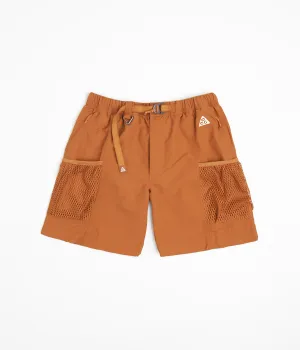 Nike ACG Snowgrass Cargo Shorts - Dark Russet / Monarch / Summit White Nike ACG Outdoor Clothing