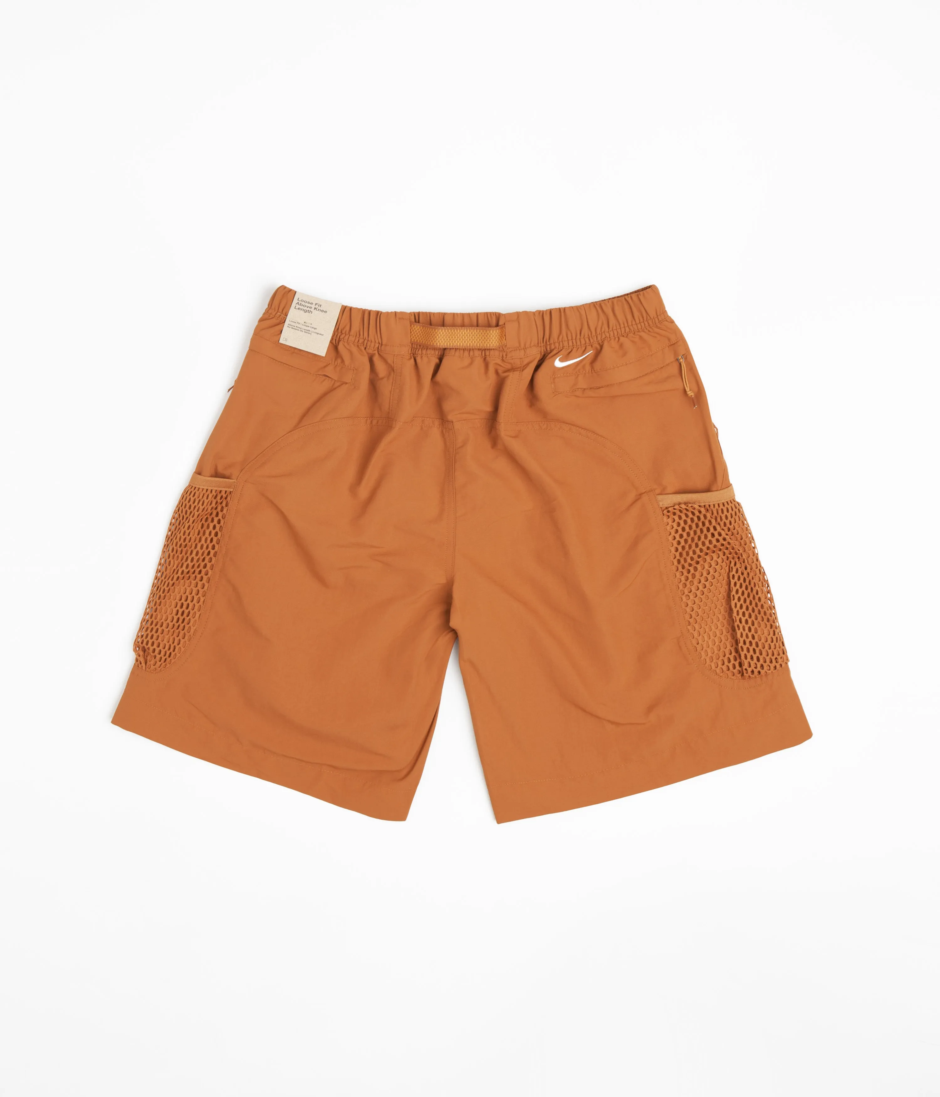 Nike ACG Snowgrass Cargo Shorts - Dark Russet / Monarch / Summit White Nike ACG Outdoor Clothing