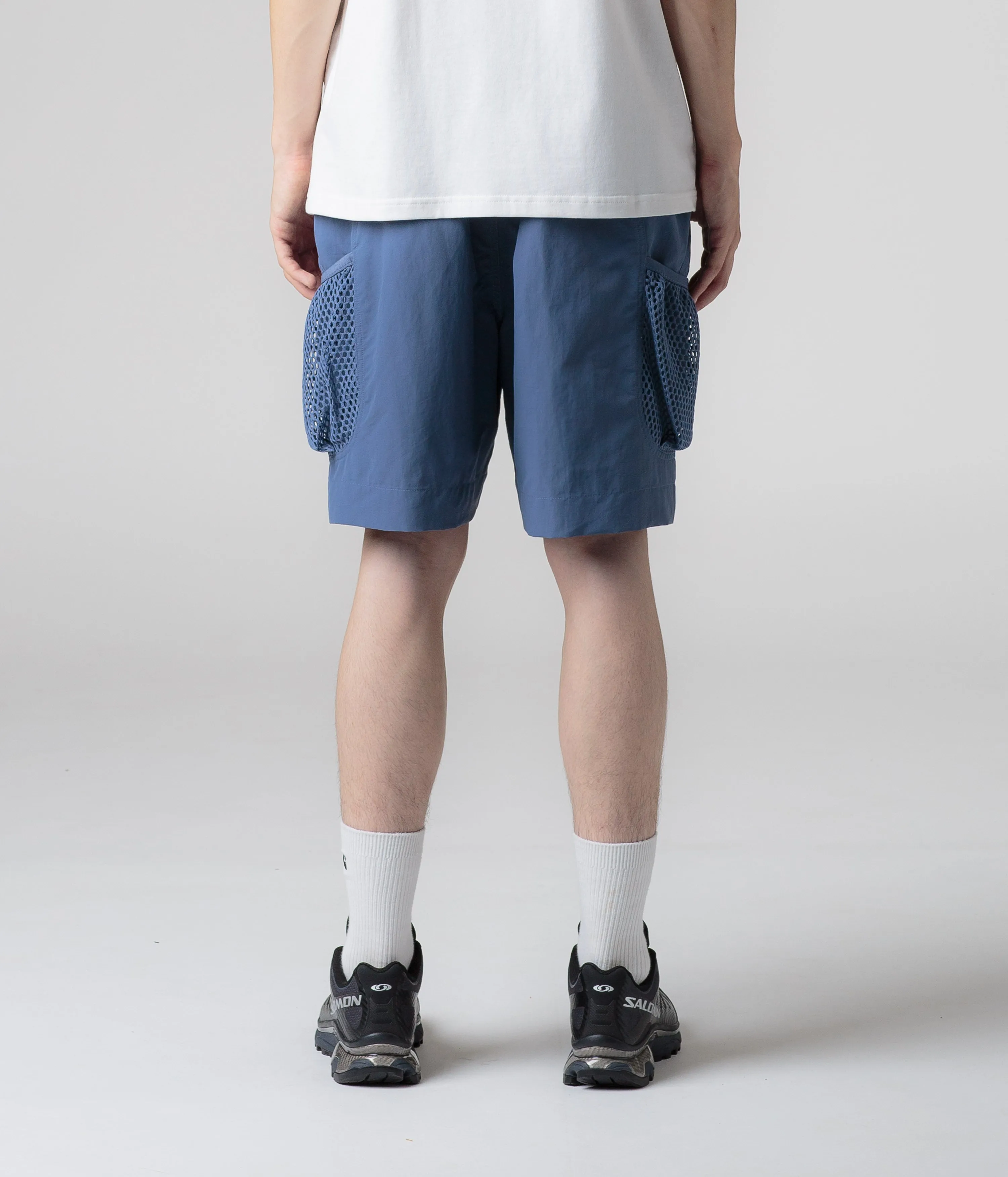 Nike ACG Snowgrass Cargo Shorts - Diffused Blue / Summit White Nike ACG Outdoor Clothing