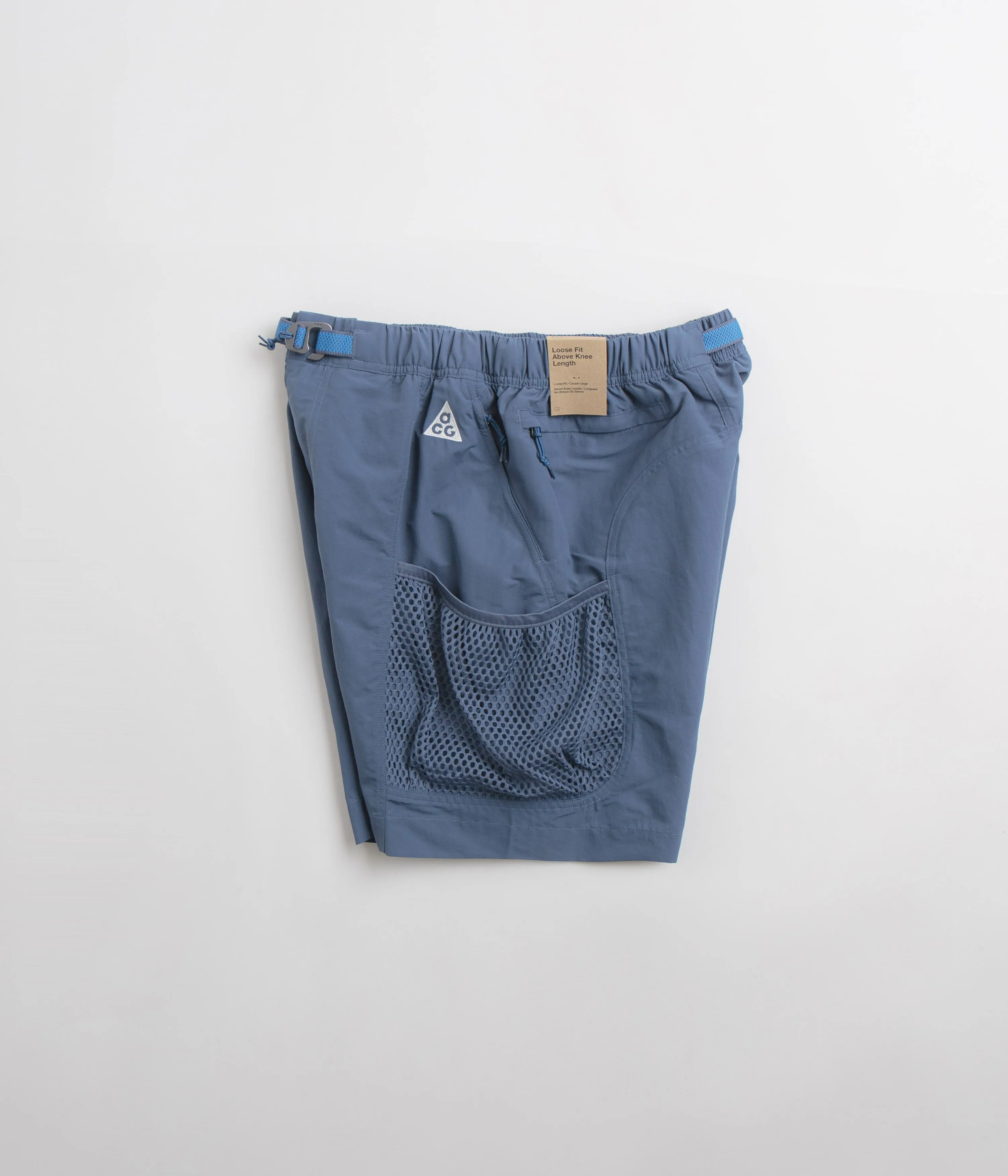 Nike ACG Snowgrass Cargo Shorts - Diffused Blue / Summit White Nike ACG Outdoor Clothing
