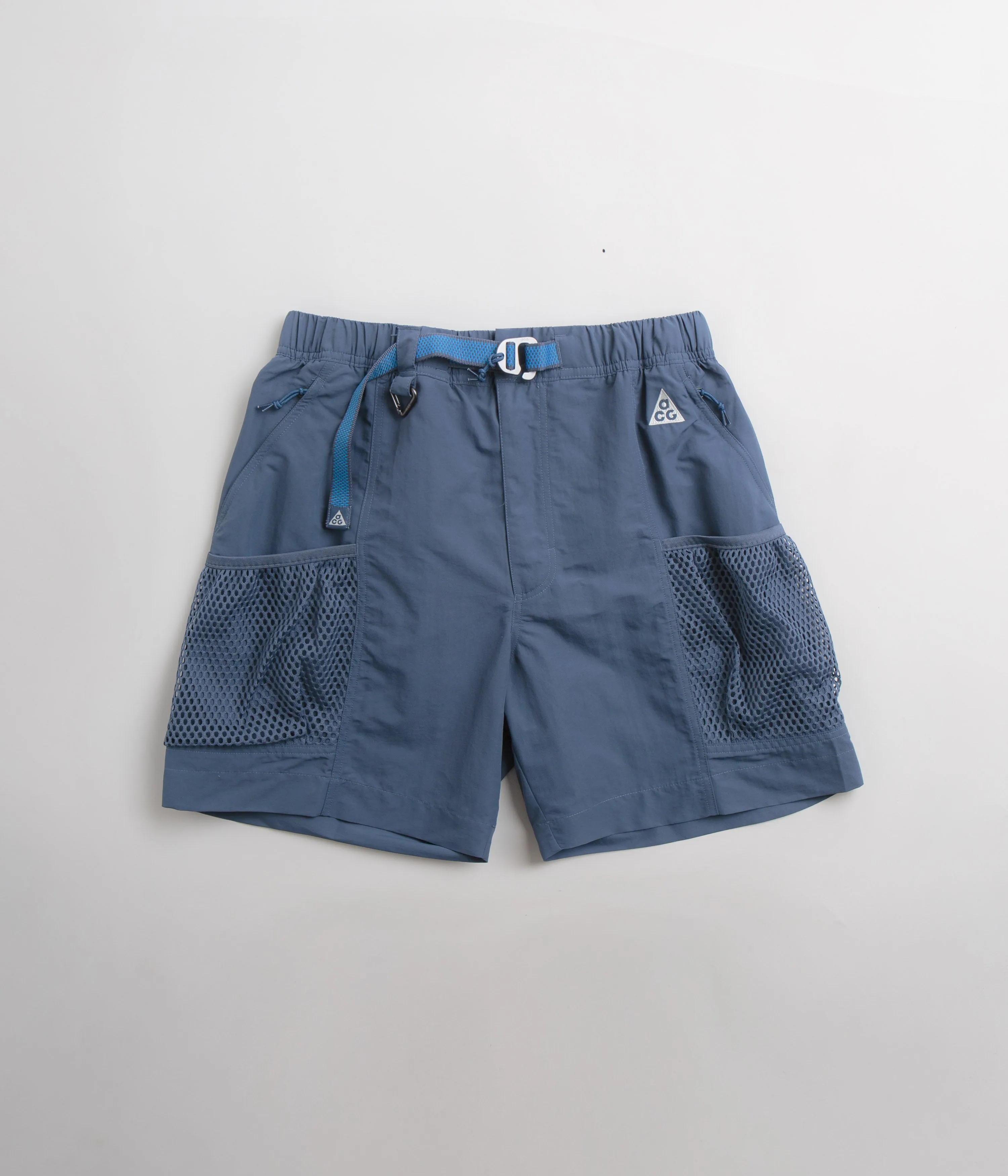 Nike ACG Snowgrass Cargo Shorts - Diffused Blue / Summit White Nike ACG Outdoor Clothing