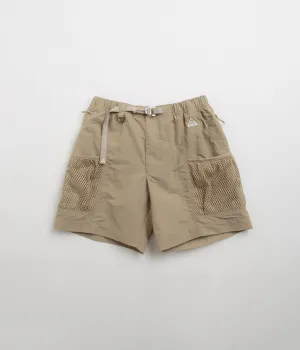 Nike ACG Snowgrass Cargo Shorts - Khaki / Light Iron Ore / Summit White Nike ACG Outdoor Clothing