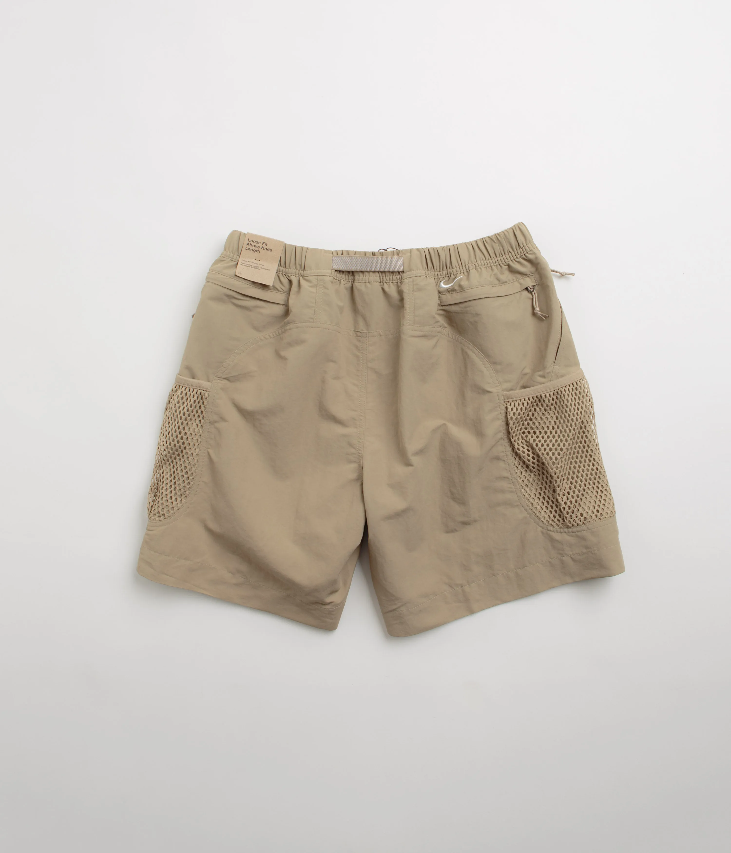 Nike ACG Snowgrass Cargo Shorts - Khaki / Light Iron Ore / Summit White Nike ACG Outdoor Clothing