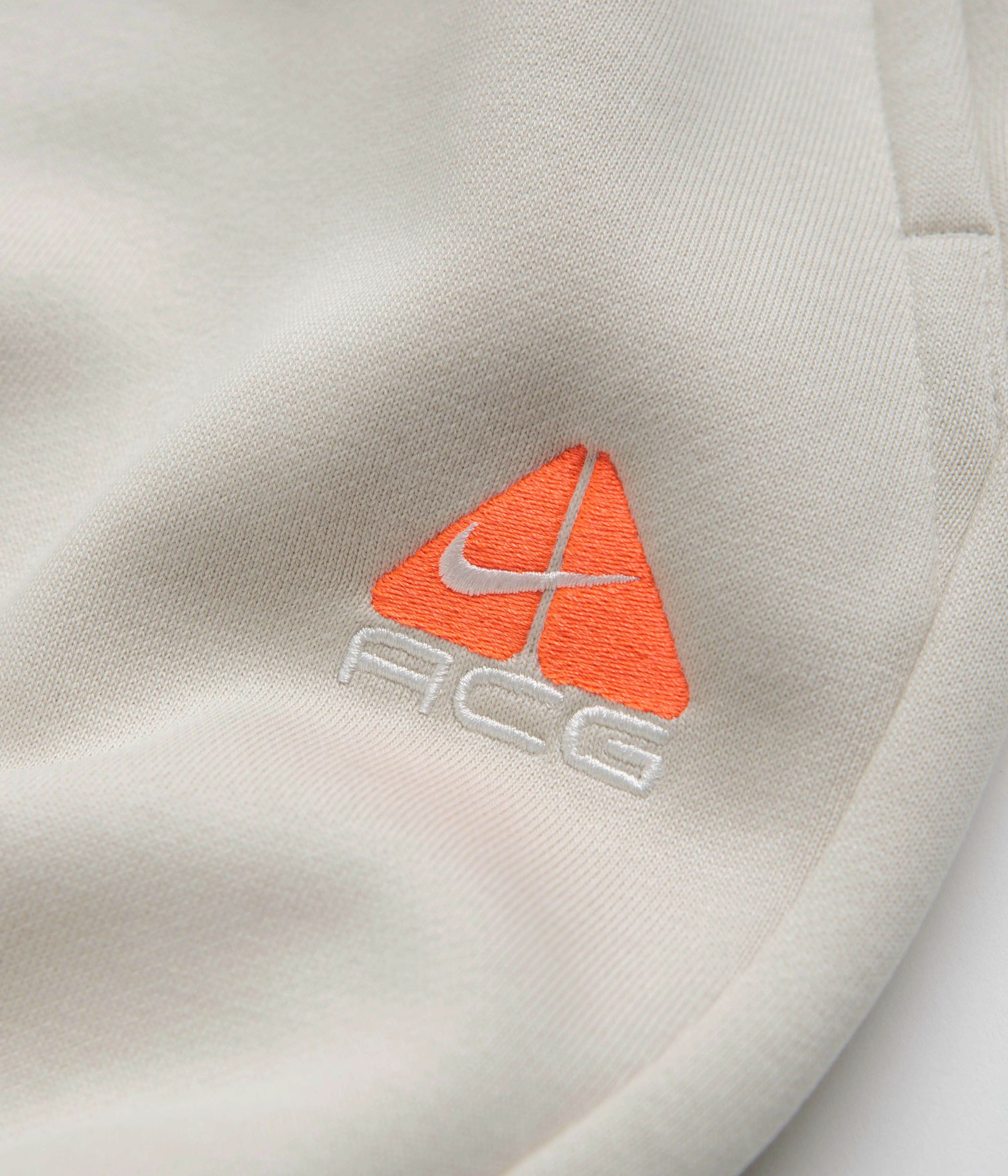Nike ACG Tuff Fleece Lungs Pants - Light Orewood Brown / Hyper Crimson Nike ACG Outdoor Clothing