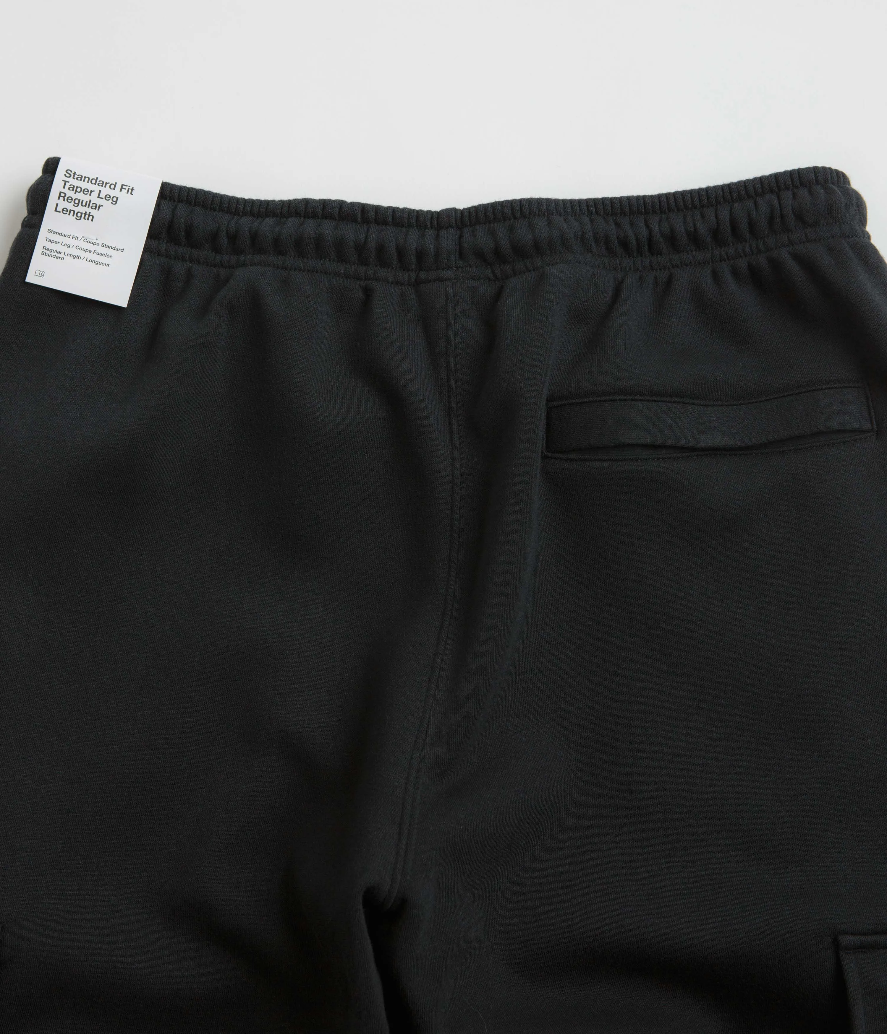 Nike Club Cargo Pants - Black / Black / White Nike Sportswears