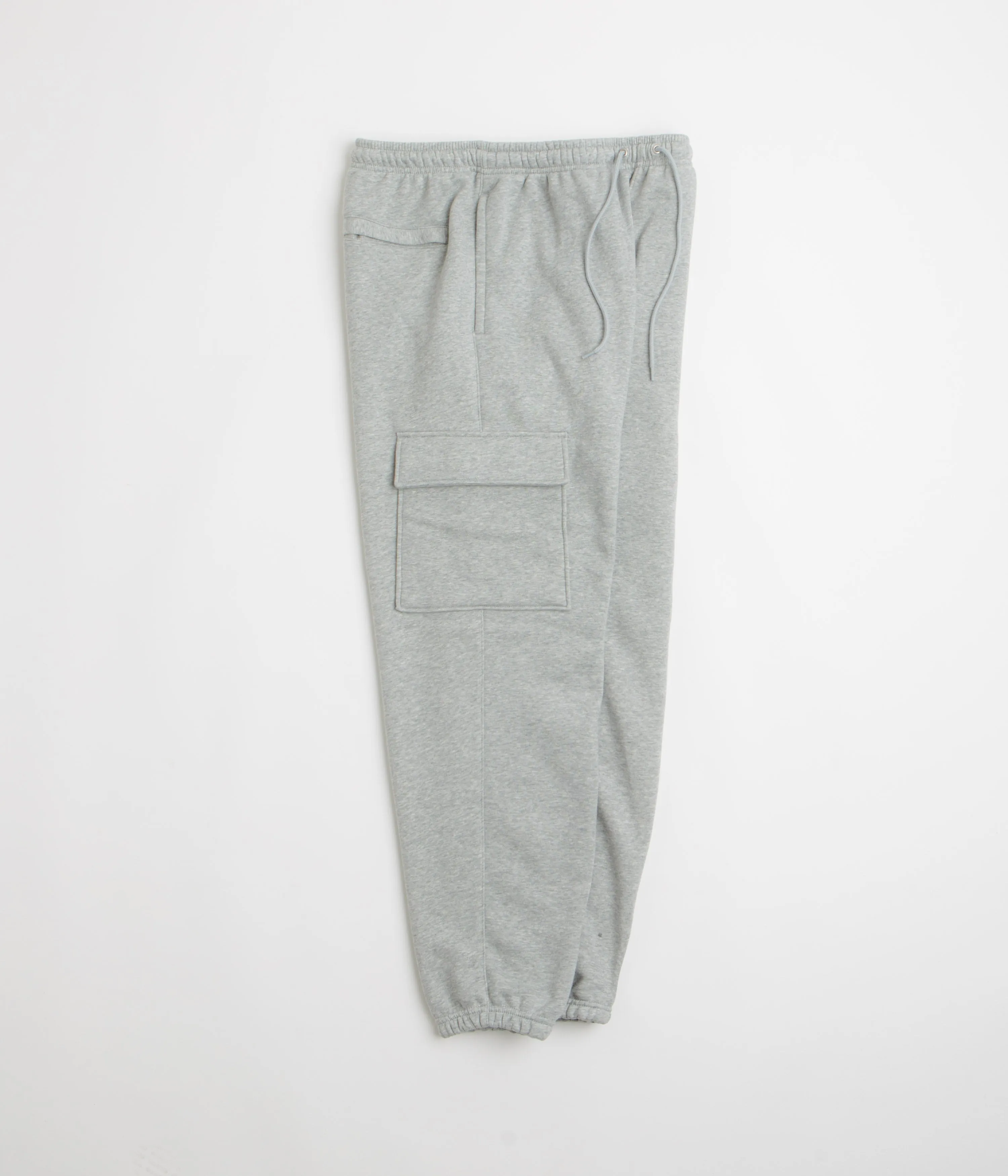 Nike Club Cargo Pants - Dark Grey Heather / Light Smoke Grey / White Nike Sportswears