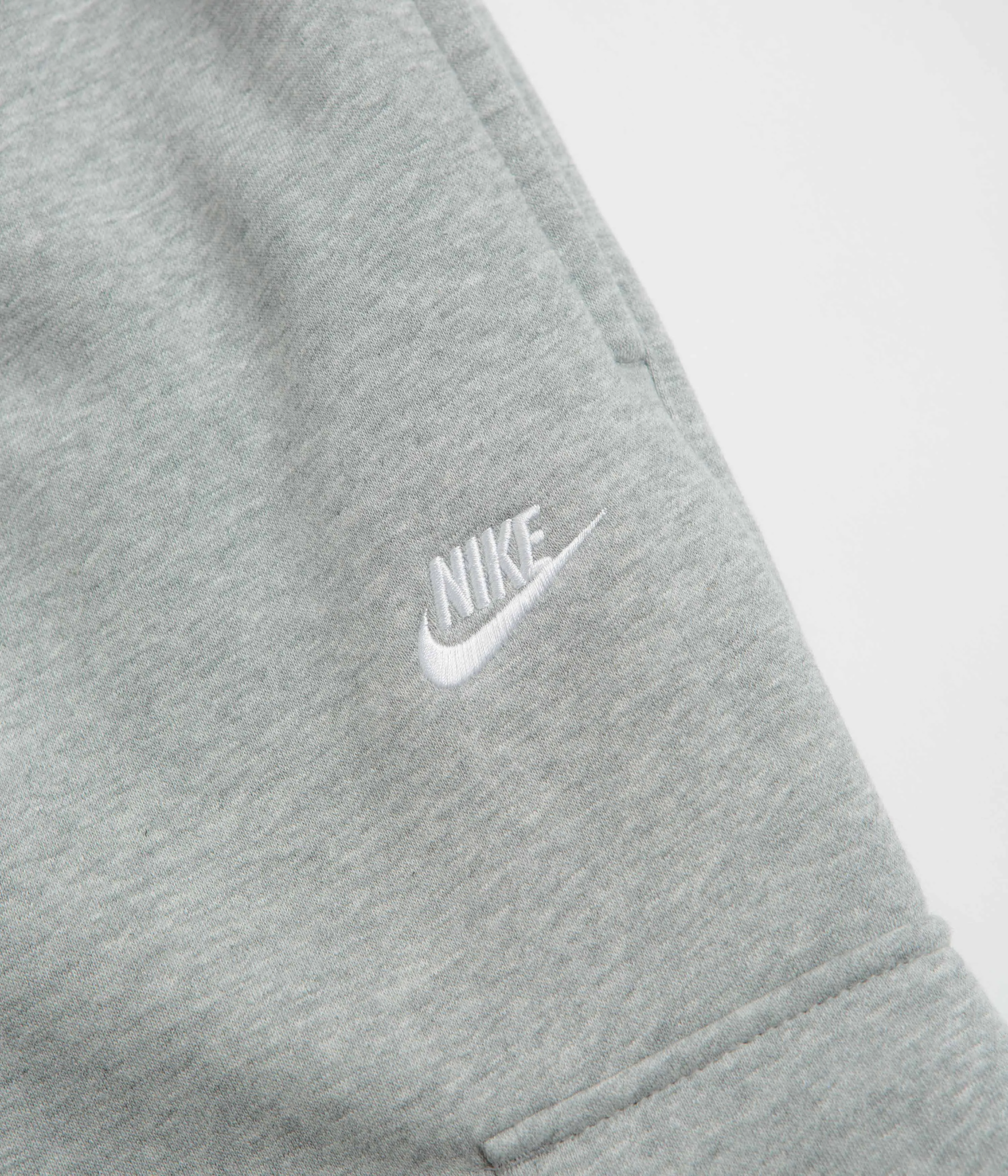 Nike Club Cargo Pants - Dark Grey Heather / Light Smoke Grey / White Nike Sportswears