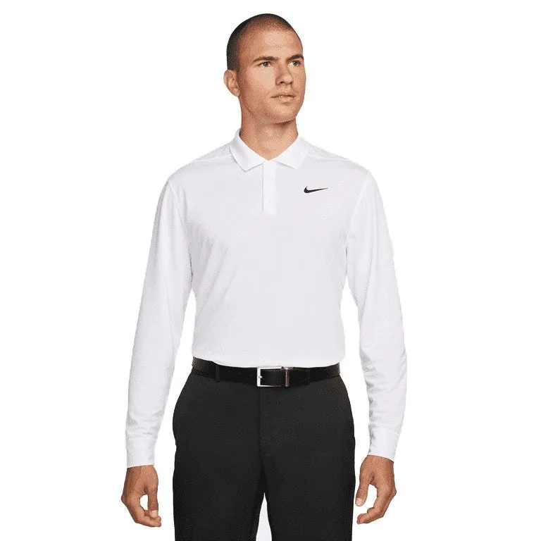 Nike Dri-Fit Victory Solid LS Golf Polo Shirt DN2344