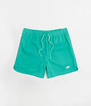 Nike Flow Shorts - Clear Jade / White Nike Sportswears