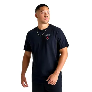 Nike Jordan Chi City T-Shirt Black/White-Red  HF1155-010 Men's
