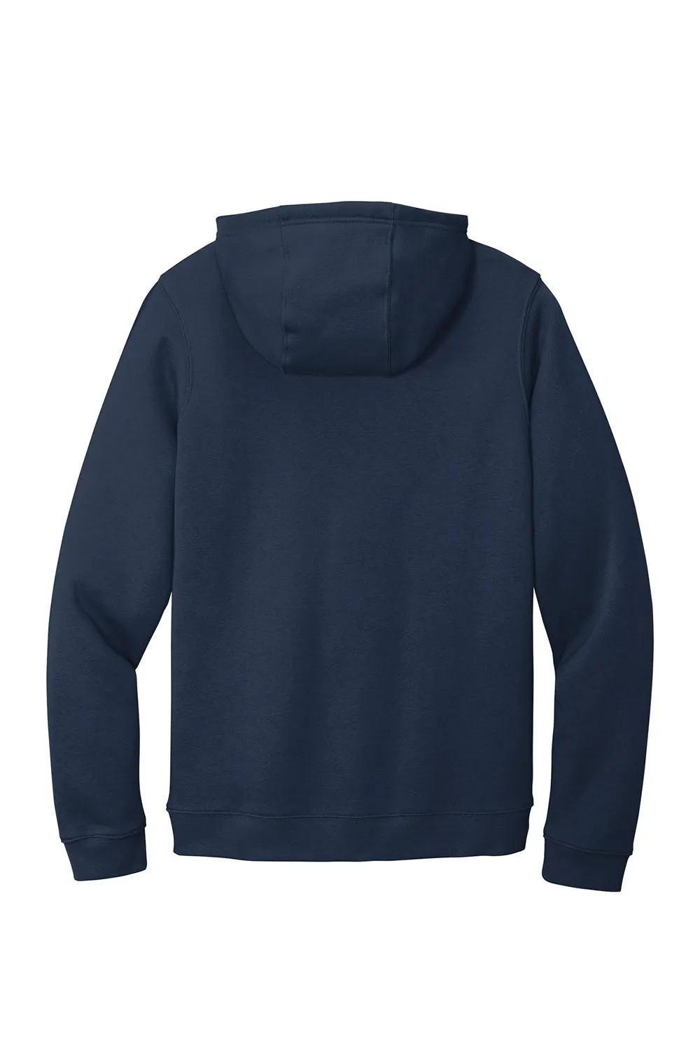 Nike Mens Club Fleece Hooded Sweatshirt Hoodie w/ Pouch Pocket - Navy Blue