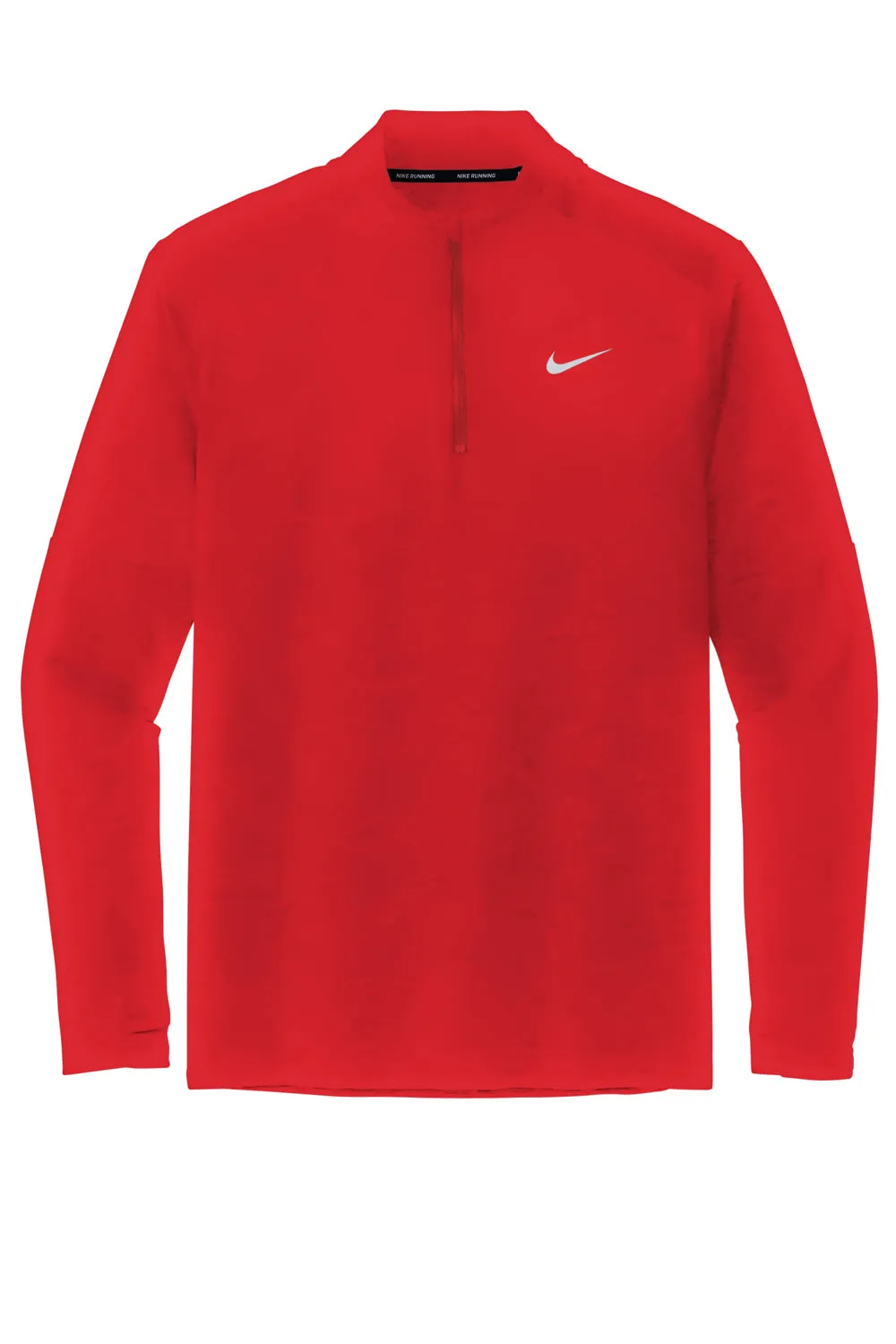 Nike Mens Element Dri-Fit Moisture Wicking 1/4 Zip Sweatshirt - Scarlet Red