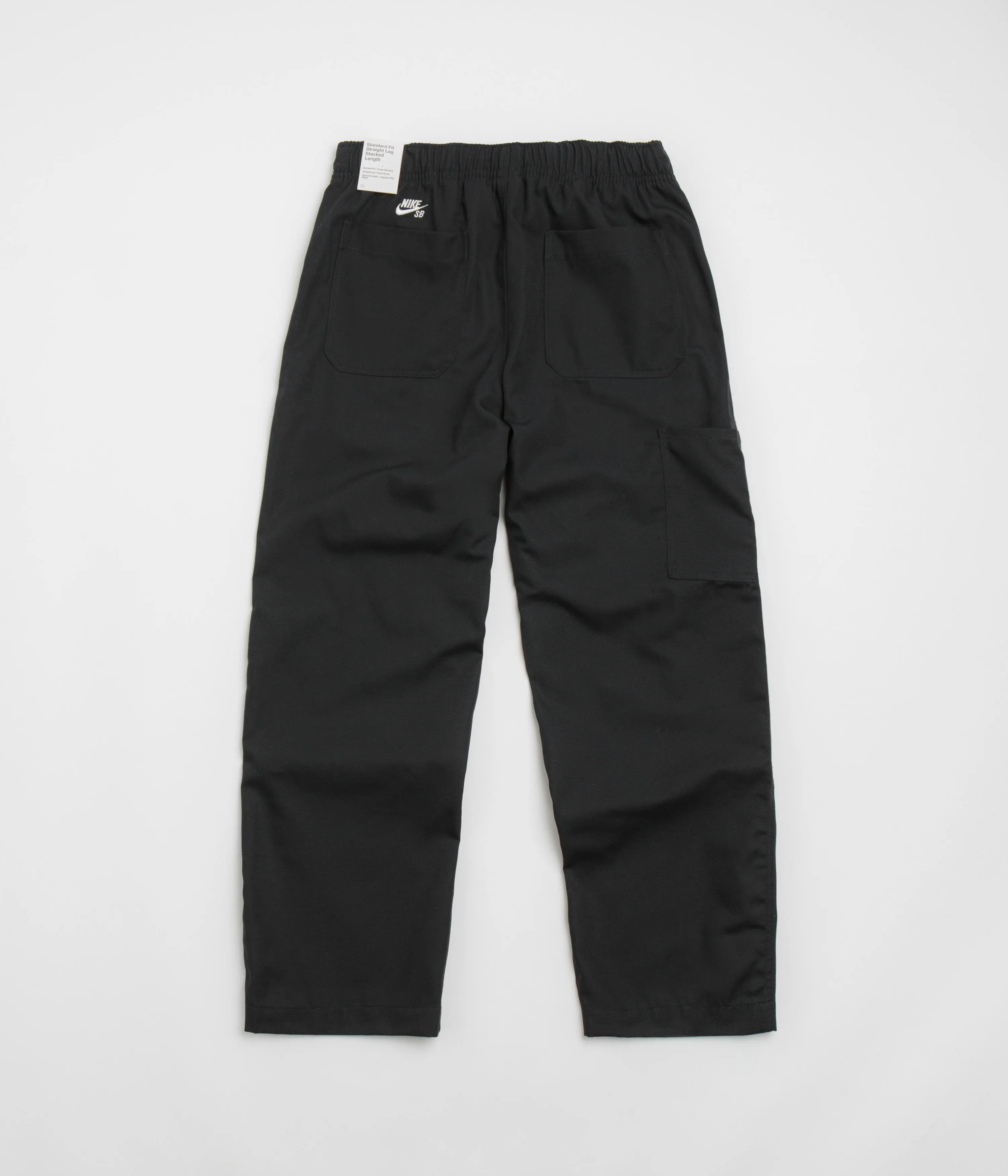 Nike SB Twill Double Knee Pants - Black Nike SB Clothing