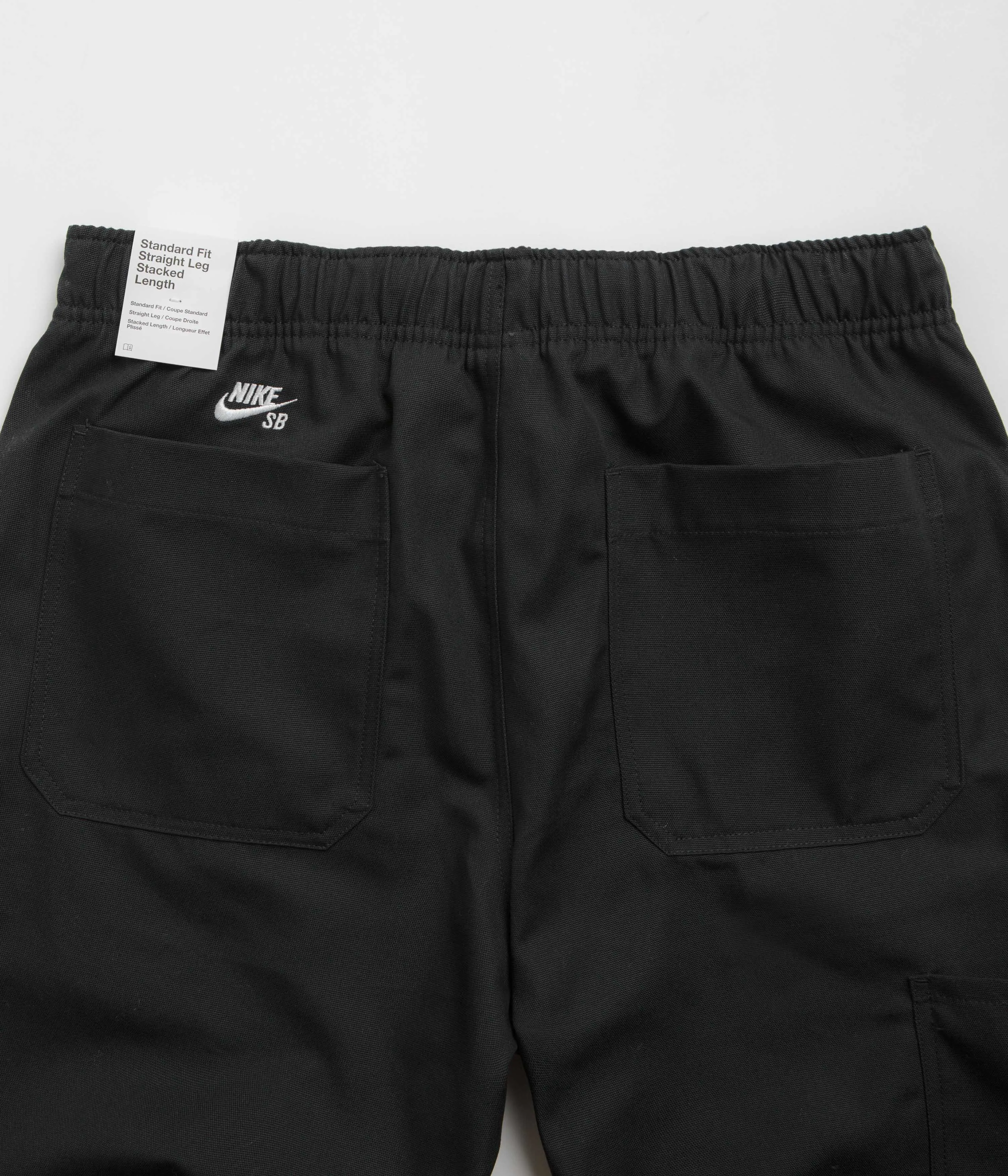 Nike SB Twill Double Knee Pants - Black Nike SB Clothing