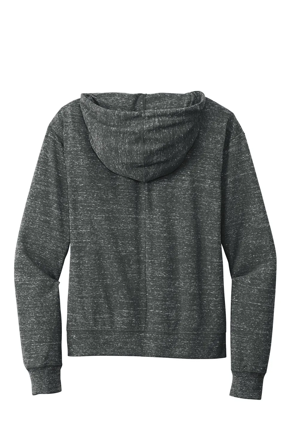 Nike Womens Gym Vintage Full Zip Hooded Sweatshirt Hoodie w/ Pockets - Team Anthracite Grey