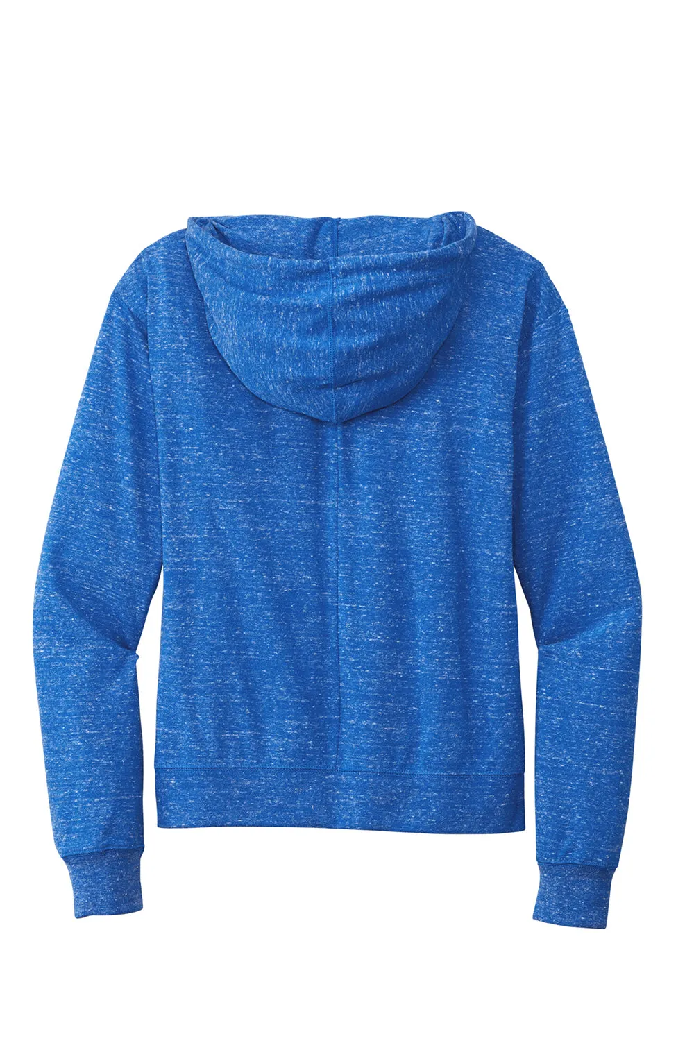 Nike Womens Gym Vintage Full Zip Hooded Sweatshirt Hoodie w/ Pockets - Team Royal Blue