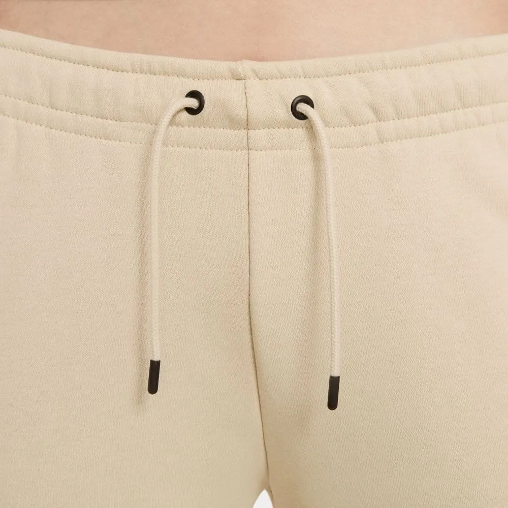 Nike Women's W NSW ESSNTL FLC MR PNT RG Pants, Rattan/White, L Columbia Clothing