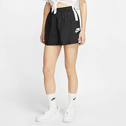 Nike Women's W Nsw Essntl Wvn Hr Short Columbia Clothing