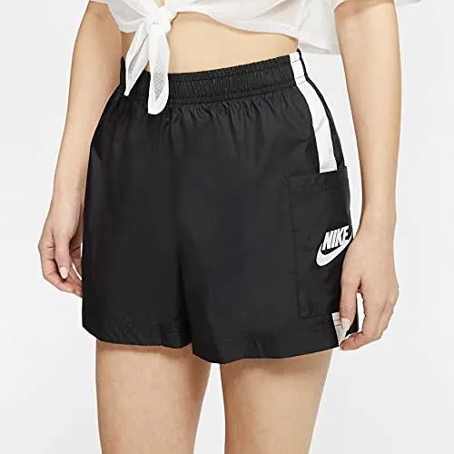 Nike Women's W Nsw Essntl Wvn Hr Short Columbia Clothing