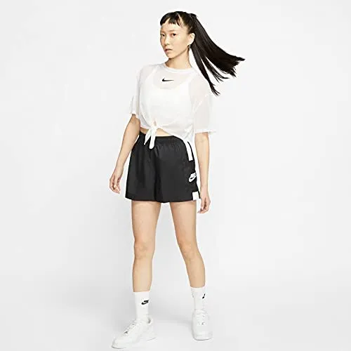 Nike Women's W Nsw Essntl Wvn Hr Short Columbia Clothing