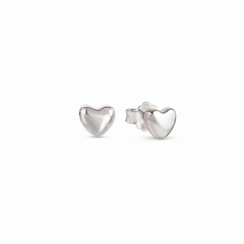 Nomination Armonica Earrings, Heart, Sterling Silver