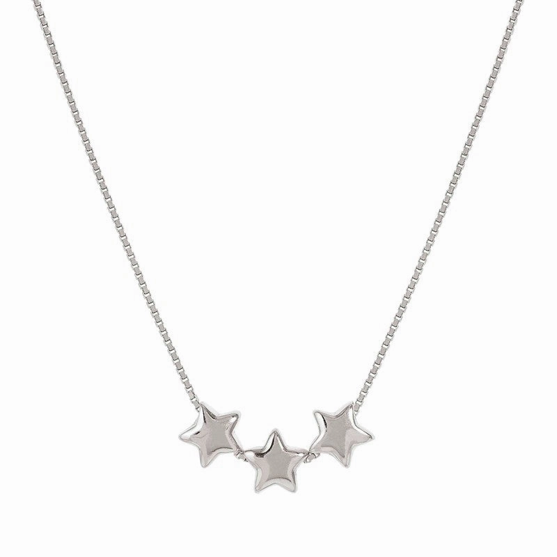 Nomination Armonica Necklace, Stars, Sterling Silver