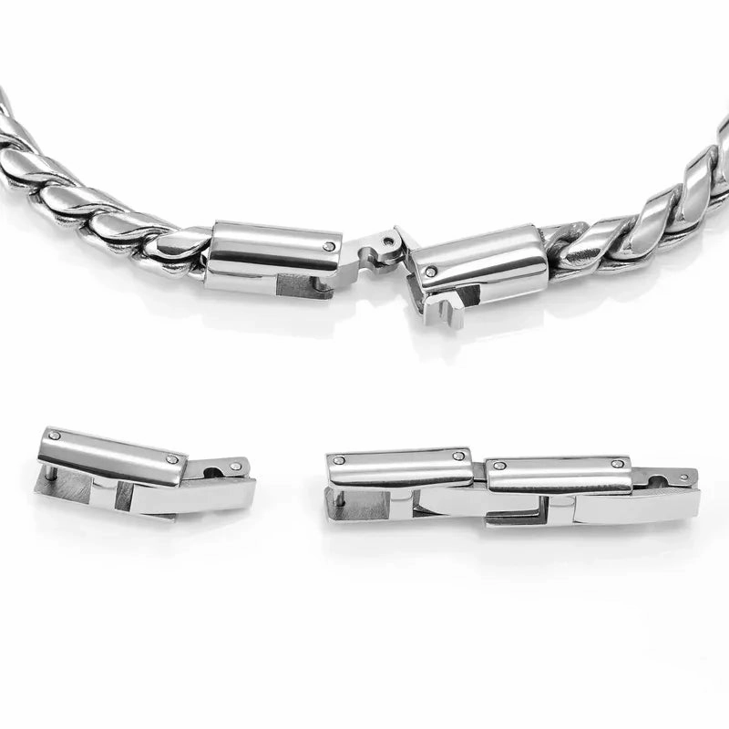Nomination Atlante Bracelet, Anchor & Natural Stones, Stainless Steel